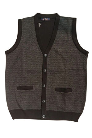 GALERİA ÖZEL TASARIM ÖRME DÜĞMELİ YELEK