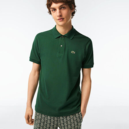Lacoste Erkek Classic Fit L.12.12 Yeşil Polo Yaka Tişört
