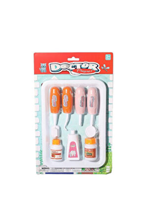 Nessiworld 3308-2 Tepside Doktor Dişçi Seti -Birliktoys