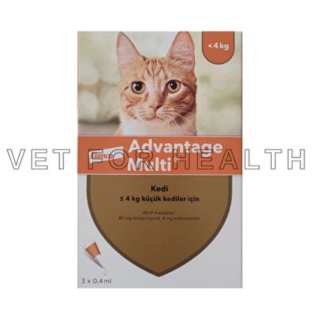 Elanco (Bayer) Advantage Multi 0.4ml 3 Pipet SKT:11.25