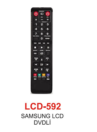 Samsung Lcd Dvd Tv Kumandası - Lcd 592