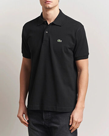 Lacoste L.12.12 Erkek Klasik Fit Polo Siyah