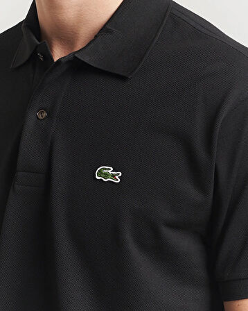 Lacoste L.12.12 Erkek Klasik Fit Polo Siyah
