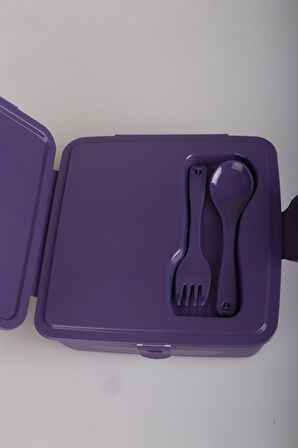 DEKOMUS İLE YENİ SEZON COOL GIRL LİSANSLI FROZEN ELSA 2 KATLI BESLENME KUTUSU / LUNCH BOX "DEKOMUS CEP DEFTERİ HEDİYELİ"