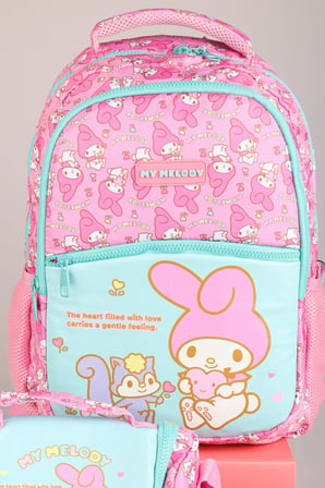 DEKOMUS İLE YENİ SEZON LİSANSLI MY MELODY&BEST FRIENDS "MELOPINK KOLEKSİYONU" OKUL,KALEM VE TERMOSLU BESLENME ÇANTASI SETİ