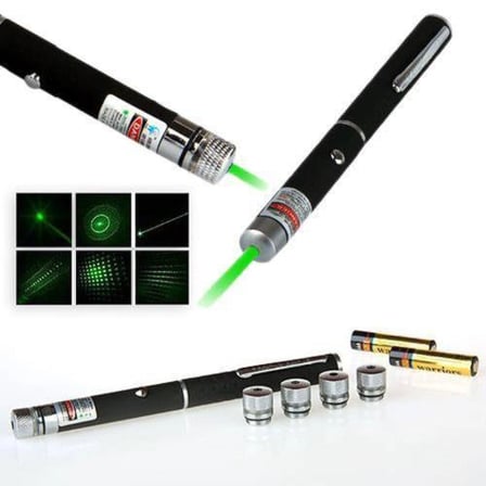 Yeşil Lazer Pointer 3000 Mw 15 Km Etkili (tek Başlık 5 Model)
