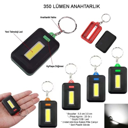 Ortam Aydınlatan 350 Lümen Anahtarlık Wt-377