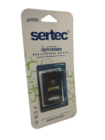 Sertec - Lg Kf310 Uyumlu Batarya