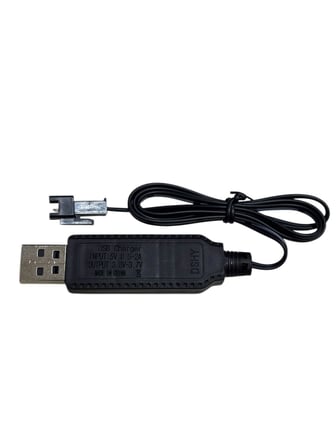 Sertec 3.7v Li-ion Sm-2p Soket Oyuncak Bataryası Usb Şarj Kablosu