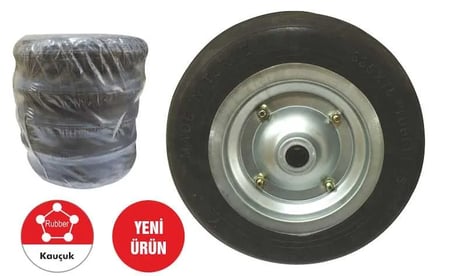 Sait Demirci Tkr 001 El Arabası Tekeri Dolgu Teker Burçlu
