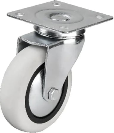 Hts 351 - 75x25 Mm Pvc Tablalı Tekerlek - 4 Adet