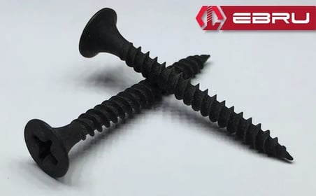 Ebru Sık Dişli Alçıpan Vidası - 3,5x35 - 100 Adet