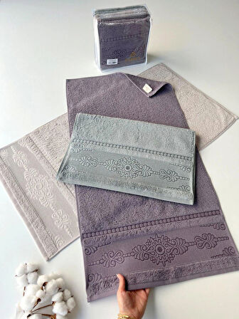 50x90 LOTUS 3'LÜ HAVLU V2