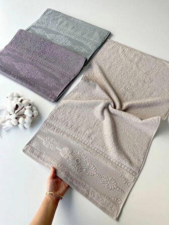 50x90 LOTUS 3'LÜ HAVLU V2