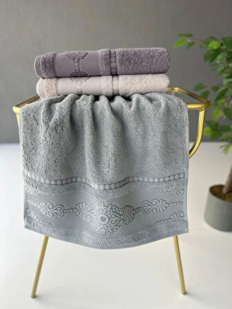 50x90 LOTUS 3'LÜ HAVLU V2