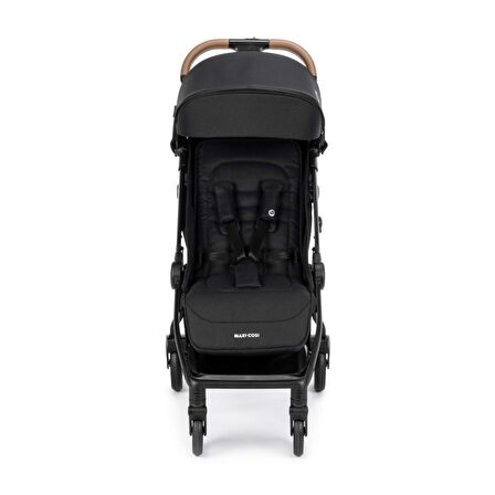 Maxi-Cosi Eva 3 Otomatik Katlanan Kompakt Bebek Arabası Essesntial Black 