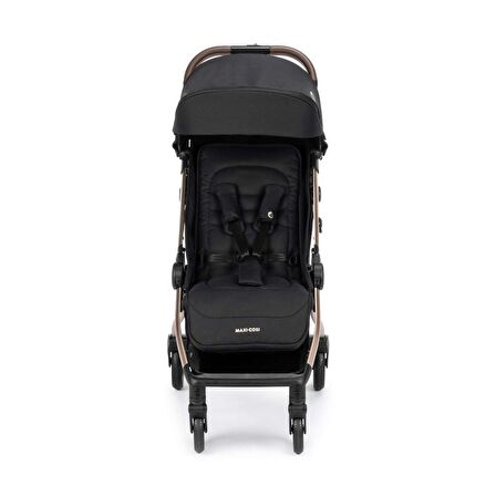 Maxi-Cosi Eva 3 Otomatik Katlanan Kompakt Bebek Arabası Essesntial Black Champagne