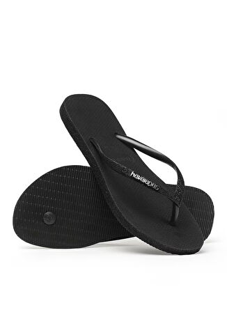 Slim Sparkle II Black Kadın Terlik