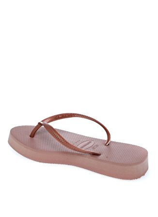 Slim Flatform Pembe Kadın Terlik