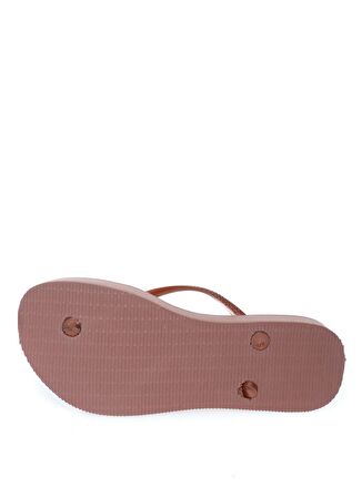 Slim Flatform Pembe Kadın Terlik