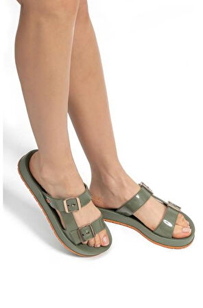 Zaxy Flash Slide Kadın Terlik Haki 35/40 HAKİ