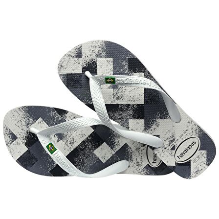 HAVAIANAS Brasil Fresh FC Branco White Grey 4145745-4108