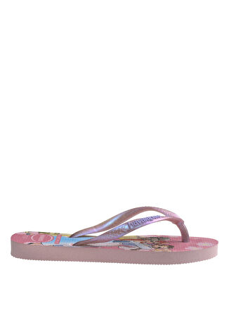 Havaianas Pembe - Çok Renkli Kadın Plaj Terliği KIDS SLIM PRINCESS