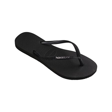 Havaianas Slim Glitter II Kadın Siyah Simli Terlik 4146975-1069