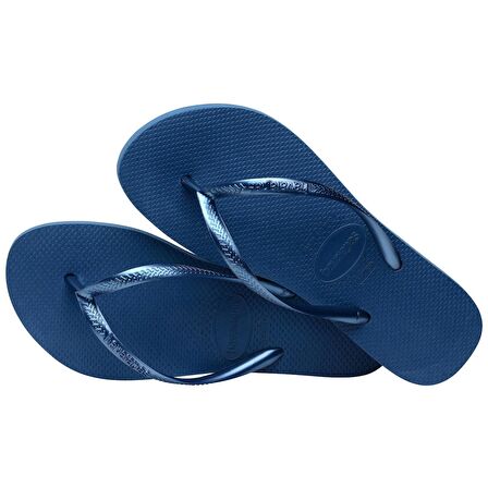 HAVAIANAS Slim Platform FC Comfy Blue Terlik 4144537-1803