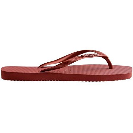 HAVAIANAS Slim Square Logo Metallic Mahogany 4148257-5416