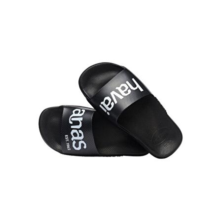 Havaianas Slide Classic Logomania Erkek Siyah Terlik