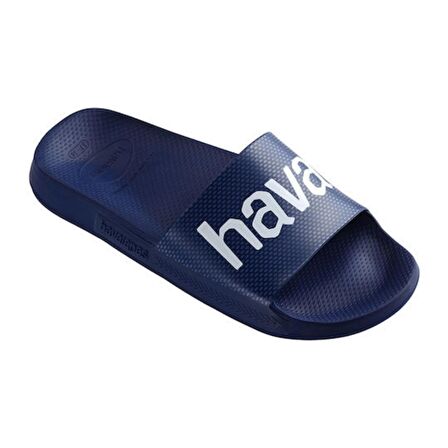 Havaianas Slide Classic Logomania Erkek Lacivert Terlik