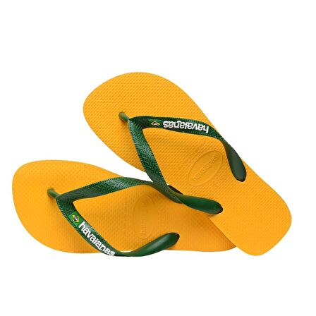 Havaianas Sarı Erkek Terlik BRASIL LOGO POP YELLOW 39/40