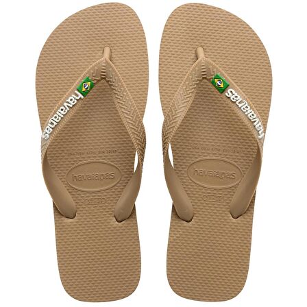 HAVAIANAS Brasil Logo Rose Gold Terlik 4110850-3581