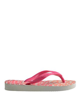 Havaianas Pembe - Çok Renkli Kadın Plaj Terliği KIDS FLORES