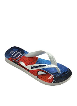 Havaianas Mavi - Kırmızı - Beyaz Erkek Çocuk Plaj Terliği KIDS TOP MARVEL II