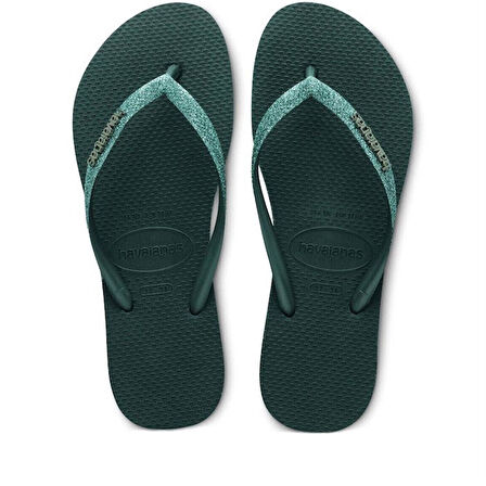 Havaianas Slim Sparkle II Kadın Yeşil Terlik