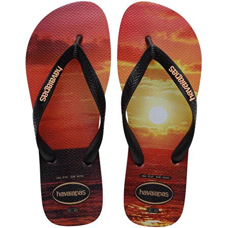 Havaianas Hype Blackblackpeach  Siyah Erkek Terlik