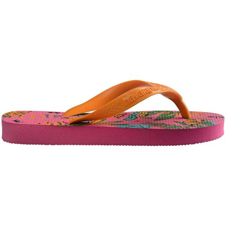 Havaianas Kids Top Fashion Pink Fluxpop Yellow  Pembe Çocuk Terlik