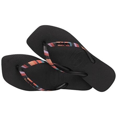 HAVAIANAS Slim Square Patchwork Black 4148918-0090