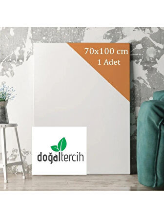 1 Adet 70x100 cm Boş Tuval Tablo