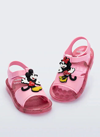 Melissa Pembe Kız Çocuk Sandalet PLAY + MICKEY E MINNIE BB