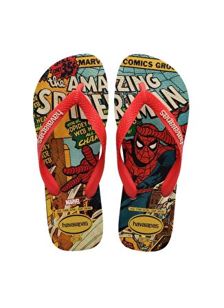 Havaianas Kırmızı Erkek Çocuk Plaj Terliği TOP MARVEL CLASSICS