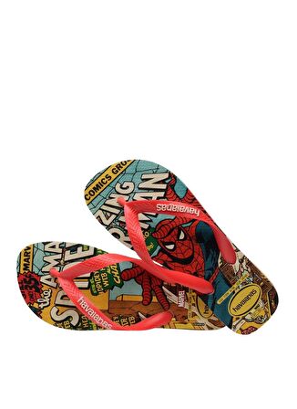 Havaianas Kırmızı Erkek Çocuk Plaj Terliği TOP MARVEL CLASSICS