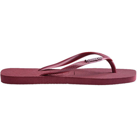 Slim Square Logo Metallic Amaranto