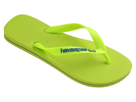 HAVAIANAS Brazil Logo Neon Lime Green/Lime 4149370-7344