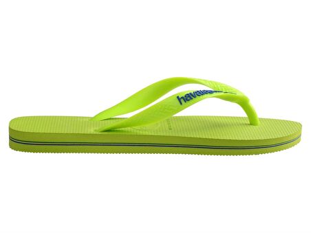 HAVAIANAS Brazil Logo Neon Lime Green/Lime 4149370-7344