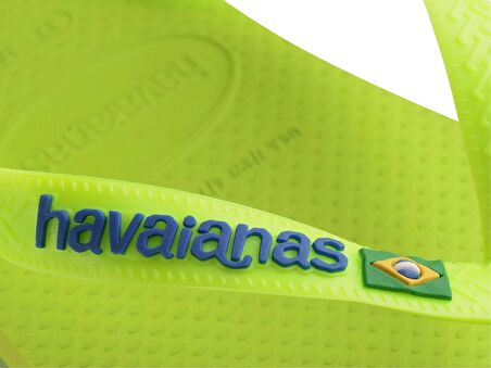 HAVAIANAS Brazil Logo Neon Lime Green/Lime 4149370-7344