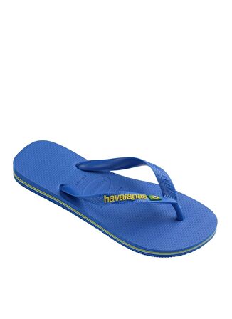 Havaianas Mavi Erkek Çocuk Plaj Terliği BRASIL LOGO NEON