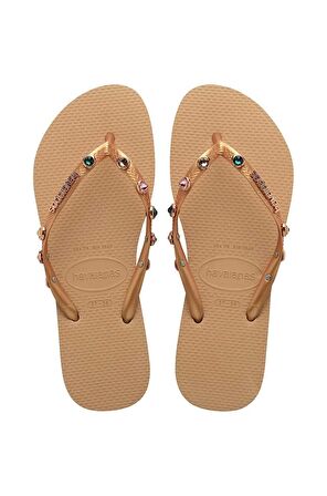 Havaianas Slim Luxury Golden  Kadın Gold Terlik